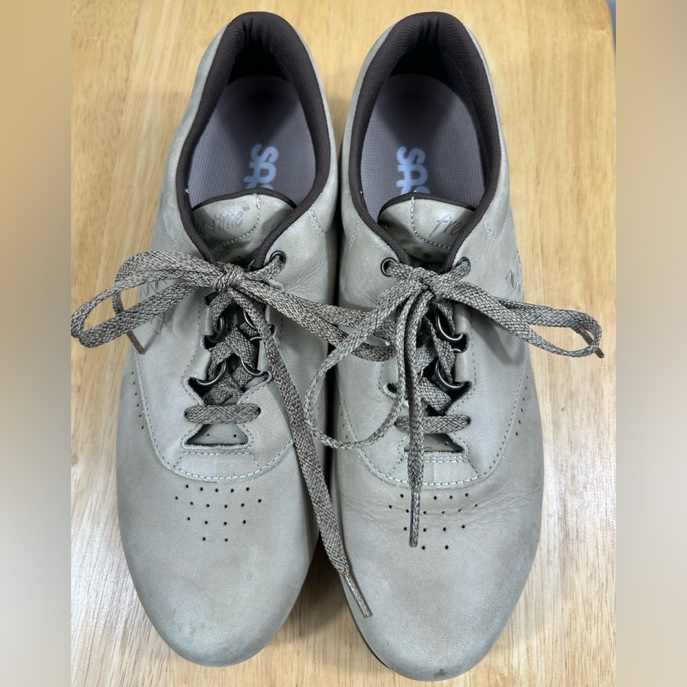SAS Free Time Comfort Shoes Women’s 11 Mocha Tan Leather‎ Tripad Walking USA